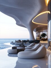 Cozy Beachside Living Room