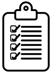 PNG Clipboard checklist illustration icon organization.