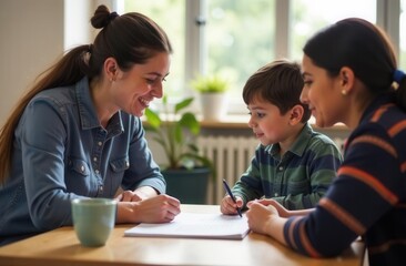 Parent teacher meeting: engaging school communication and child development insights