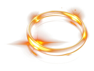 PNG An isolated gold blink light effect ring accessories accessory.