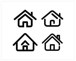 Home icons for free svg download