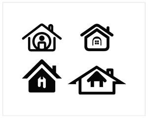 Home icons for free svg download