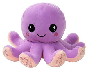 PNG Plush octopus plush cute toy. © Rawpixel.com