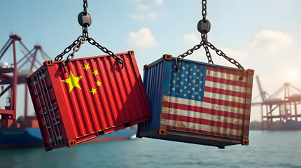 Trade War Containers