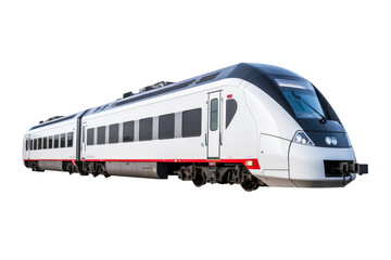 Fototapeta premium fast train on the station