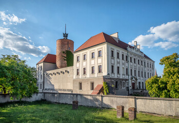 Glogow, Poland.  Former Castle of the Dukes of Głogow (currently the site of an archaeological museum)