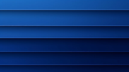 Fototapeta premium A simple royal blue banner background with horizontal lines, ideal for technology card banners and business promotions.