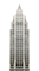 PNG  Tall retro office skyscraper building top architecture tower city.