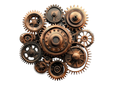 steampunk gears