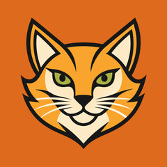 Obraz premium Simple Cat Logo Design Collections