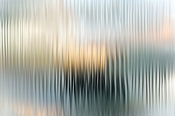 Misty Forest Through a Window