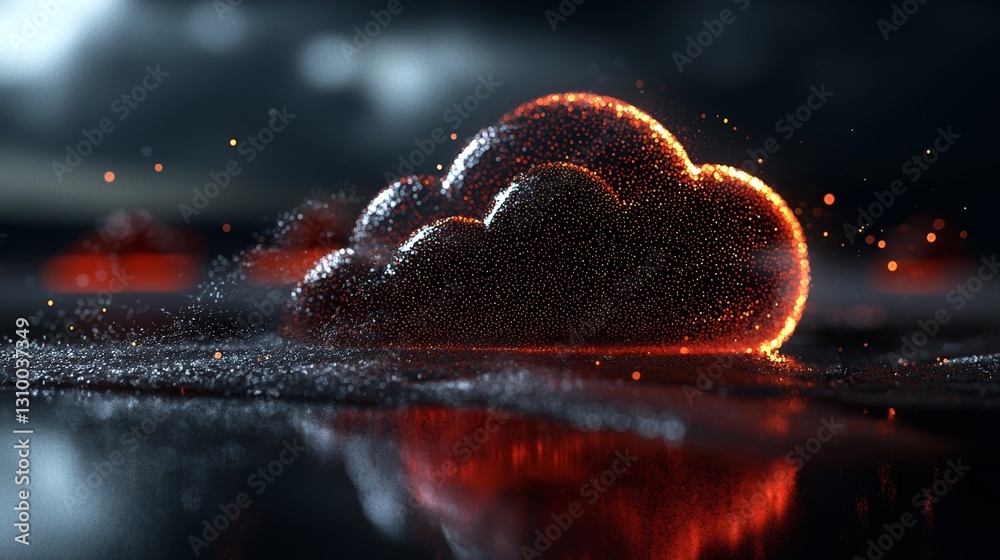 Poster the combination of cloud storage, circuit background data processing technology, and cloud computing