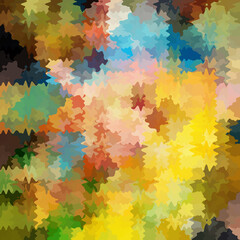 Colorful splashed abstract background. Splash effect and camouflage. Splattered backdrop.