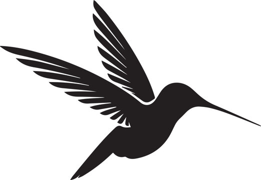 Majestic Bird Silhouette 