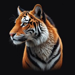 Obraz premium animal on black background