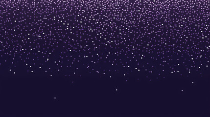 Fototapeta premium A minimalist card display banner background with white particles on a dark purple background, perfect for festive celebrations and sleek designs.