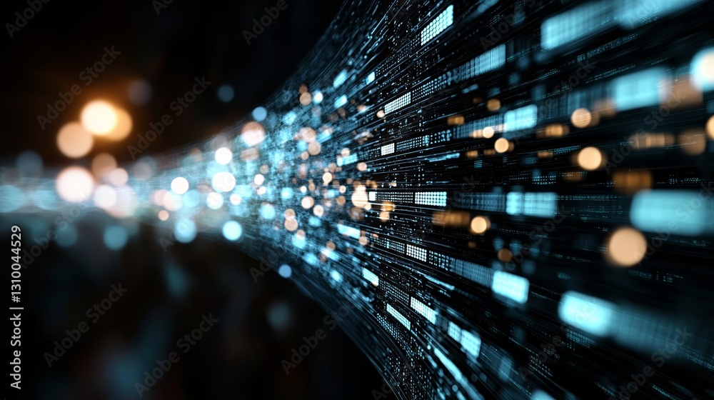 Poster the file manager's futuristic holographic interface displays a folder structure, allowing for the sc