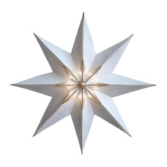Obraz premium Christmas Star that is white