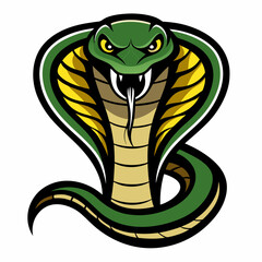 Fototapeta premium Simple Cobra Snake Logo Design Collections