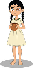 cartoon girl character design