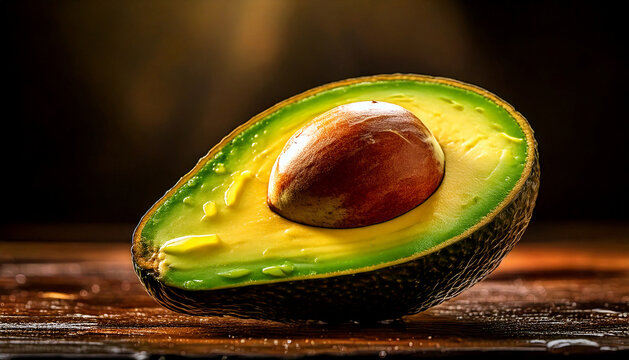 Aguacate cortado