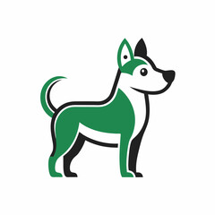 Obraz premium Simple Dog Logo Design Collections