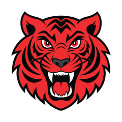 tiger head mascot