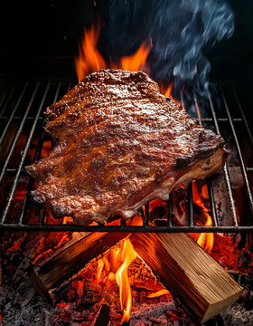 Costillas a la parrilla