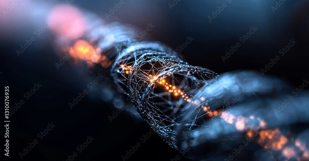 Poster the background of a motherboard circuit is utilized to depict the detection of a virus on a circuit 