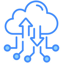 Cloud Traffic Icon
