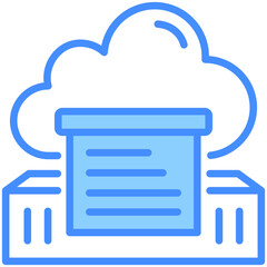 Obraz premium Containerization Icon