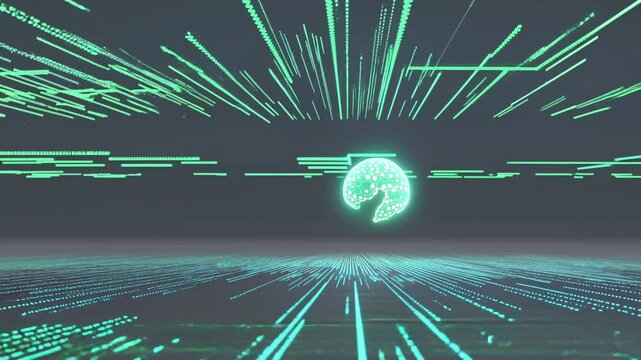 Voyage dans le cyberespace avec une intelligence artificielle futuriste