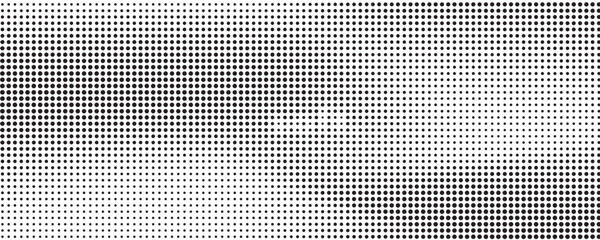 Halftone Dots Background. Grunge Distressed Overlay. Fade Abstract Pattern. Pop-art Texture. Vector illustration