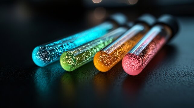 Perovskite nanocrystal quantum dots embedded in glass tubes luminesce in all the colors of the rainbow upon ultraviolet radiation exposure