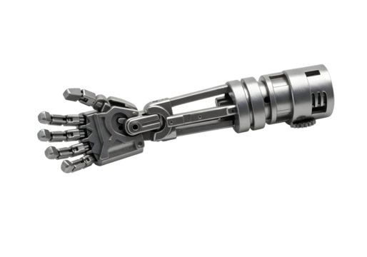 High-Tech Robotic Hand Prototyping with Advanced Mechanics and Innovative Design for Futuristic Applications