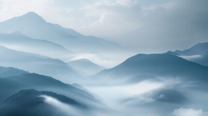 Fototapeta premium mountains in the morning