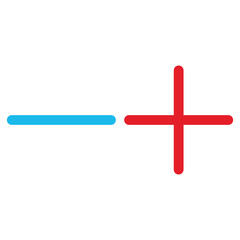 Obraz premium Plus, minus, multiplication and division mathematical symbols set. arithmetic education signs for web, app, infographic. Math operations realistic vector illustration isolated