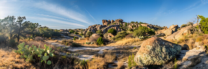 Panoramic Splendor: Unspoiled Wilderness at a Texas National Park