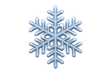 snowflake isolated on white background