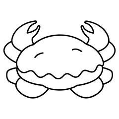 Cartoon-style illustration of a cheerful pig with whimsical features, smiling