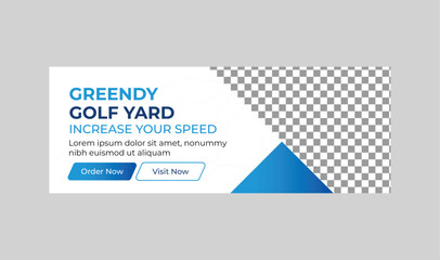 Golf Yard Banner