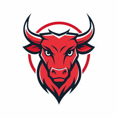 Fototapeta premium Simple Bull Logo Design Collections