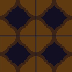 seamless pattern with floral pattern