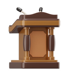 Law and Justice 3D Illustrations