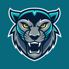 Obraz premium Simple Panther Logo Design Collections