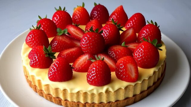 Gourmet Cheesecake with Berries