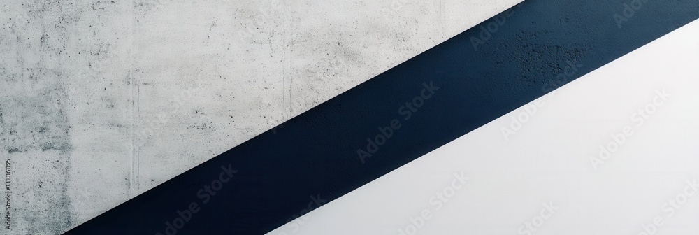 Poster modern minimalist background featuring geometric lines in gray and navy blue for stability and gover