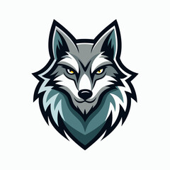 Fototapeta premium Simple Wolf Logo Design Collections