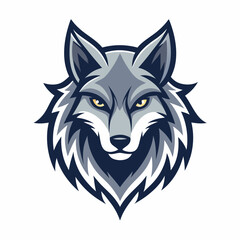 Fototapeta premium Simple Wolf Logo Design Collections