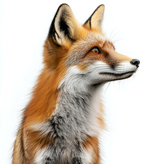 Fototapeta premium Wildlife Photography: Stunning Portrait of a Red Fox